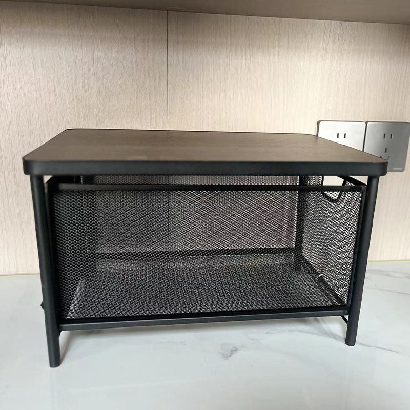 Single-Layer log Drawer Storage Shelf